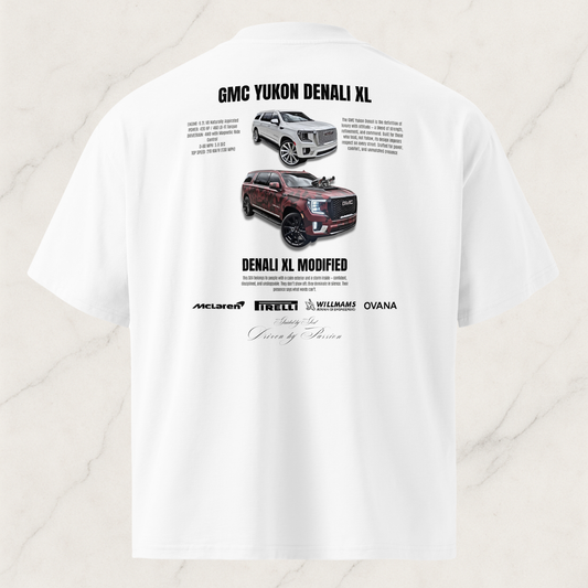 Unisex organic oversized high neck t-shirt— GMC Denali XL