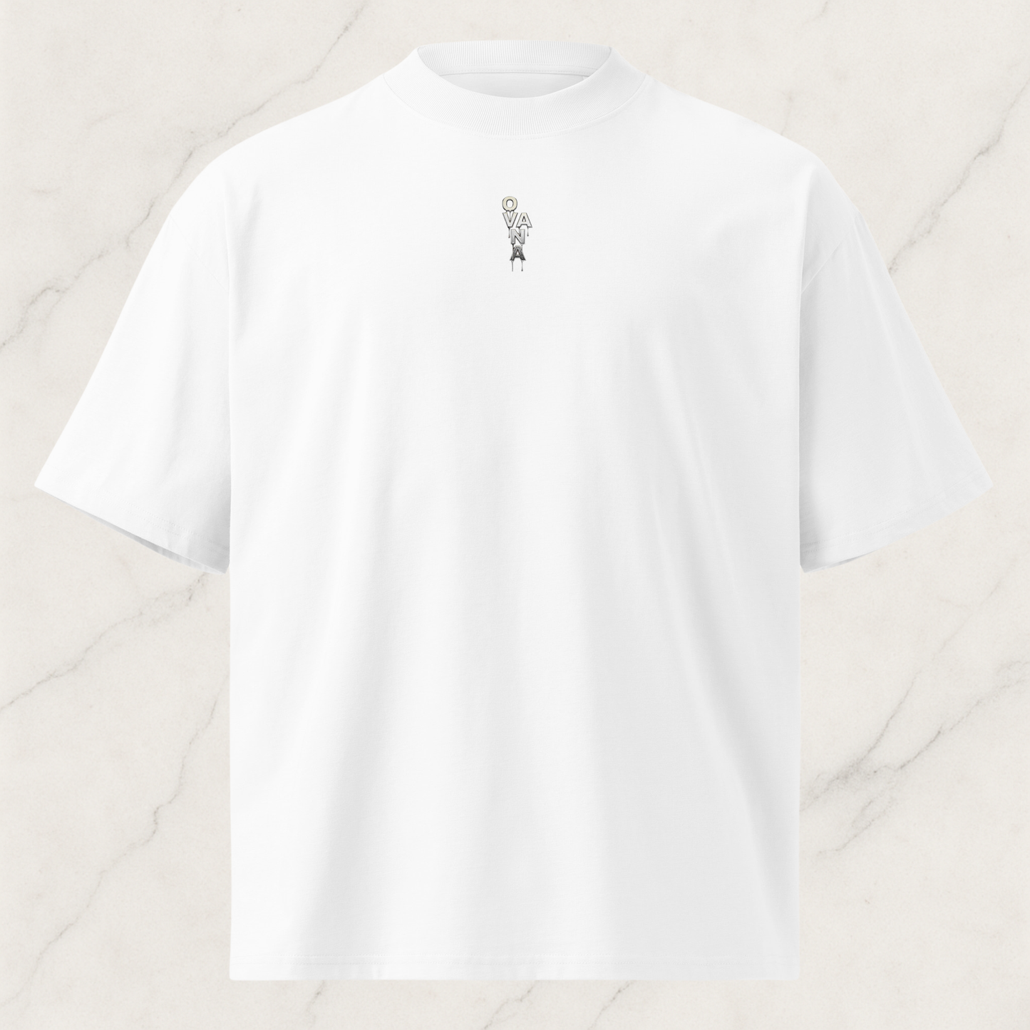 Unisex organic oversized high neck t-shirt— Lamborghini Evolution