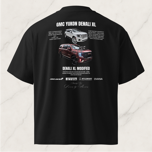 Unisex organic oversized high neck t-shirt— GMC Denali XL