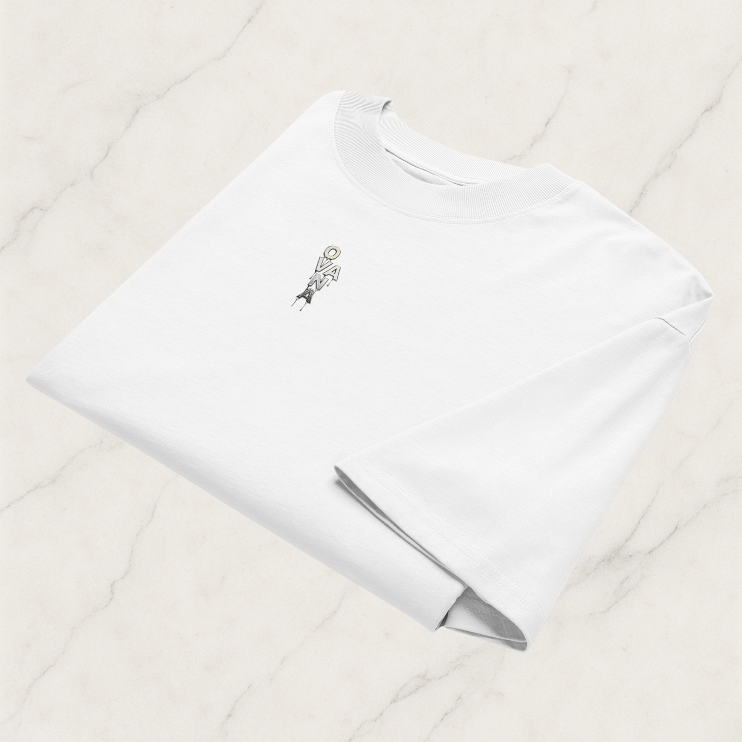 Unisex organic oversized high neck t-shirt— Lamborghini Evolution