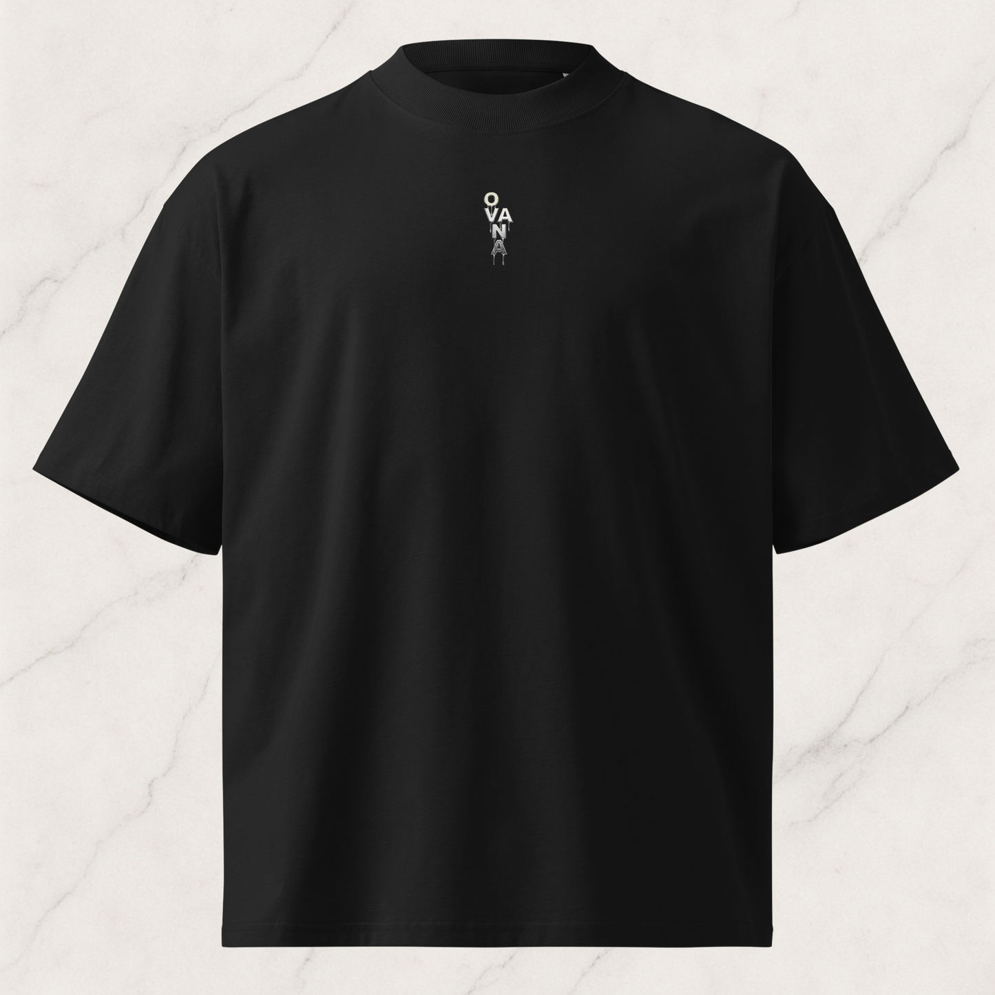 Unisex organic oversized high neck t-shirt— Lamborghini Evolution