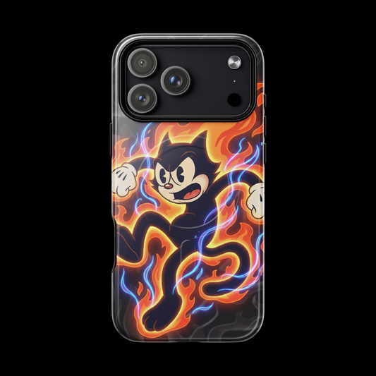 Fire Cat MagSafe Case